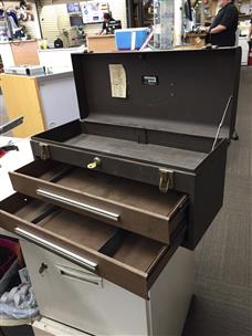 Kennedy 2 Drawer Tool Box For Parts Or Not Working Axel S
